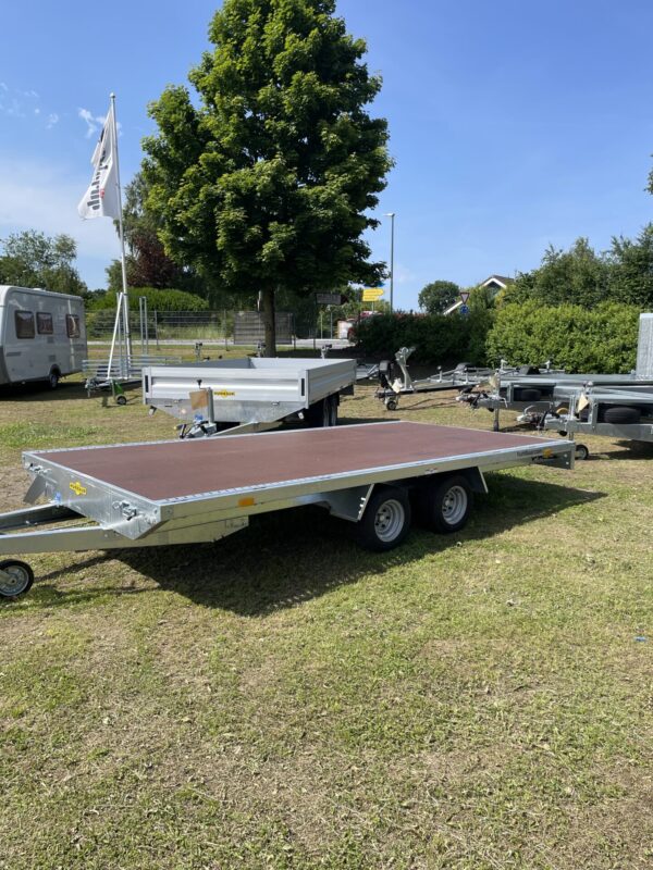 Tandemanhänger Humbaur Universal 3000 Holz – Bild 5