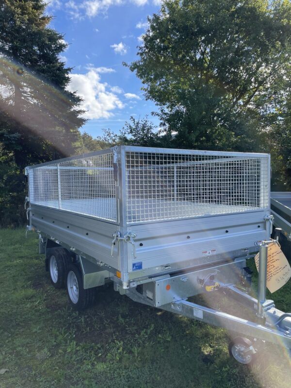 Dreiseitenk. HTK 3000.31 mit E-Handp.,Stahlgitteraufsatz 60 cm, Rampen u. Teleskopkurbelst. aus dem Schnäppchenmarkt – Bild 5