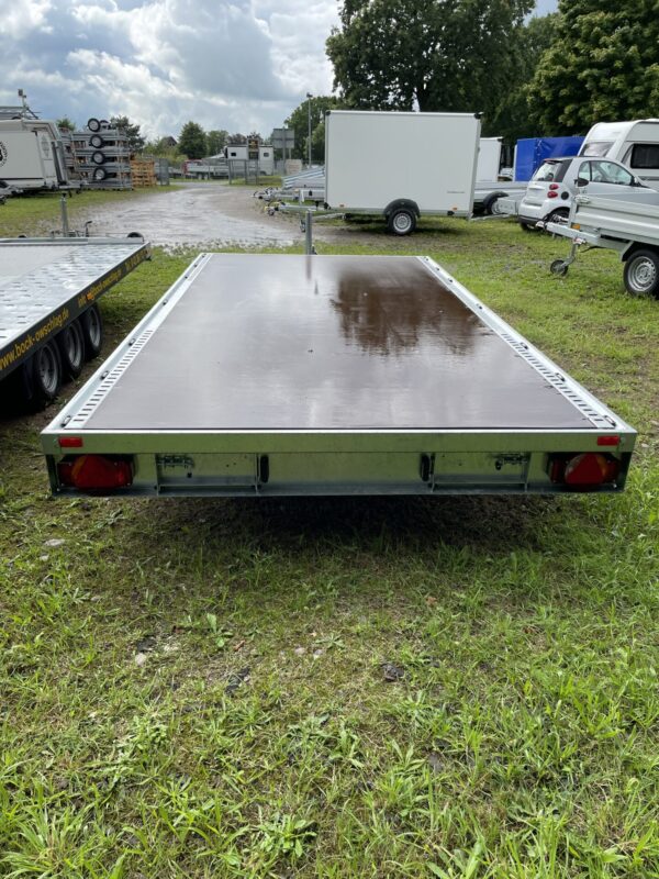 Humbaur Universal 3000 mit Auffahrrampen u. Seilwinde – Bild 5