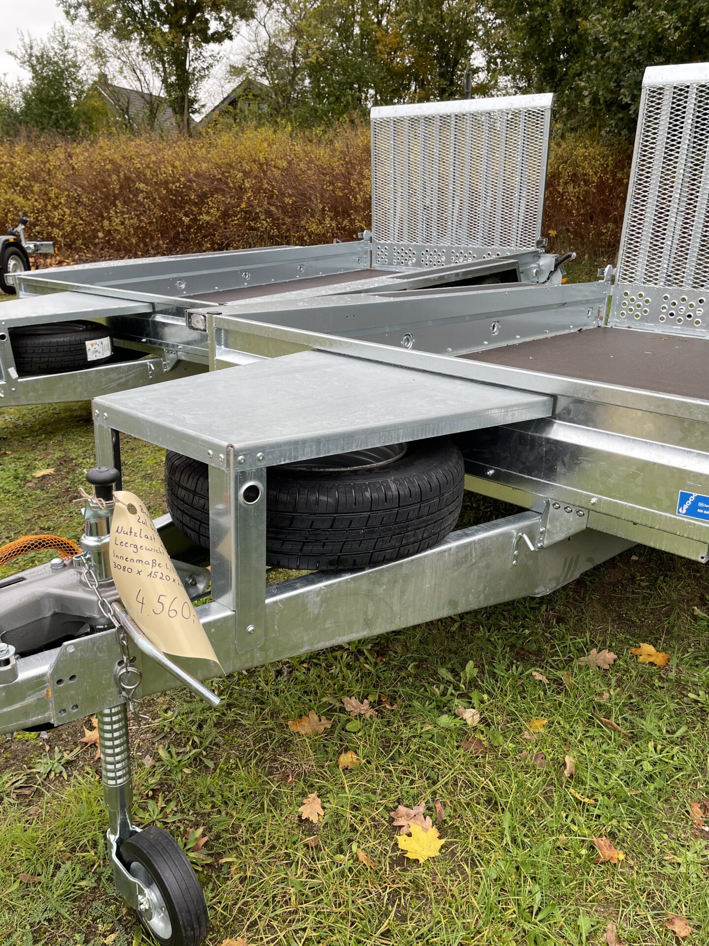 Brenderup MT 3080 STB 3000 Baumaschinenanhänger – Bild 3