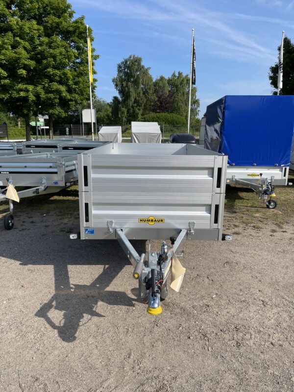 Humbaur HA 132513 KV, inkl. Radstoßdämpfer u. Bordwandaufsatz
