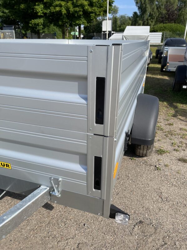 Humbaur HA 132513 KV, inkl. Radstoßdämpfer u. Bordwandaufsatz – Bild 3