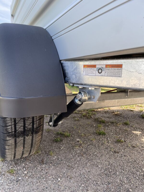 Humbaur HA 132513 KV, inkl. Radstoßdämpfer u. Bordwandaufsatz – Bild 8