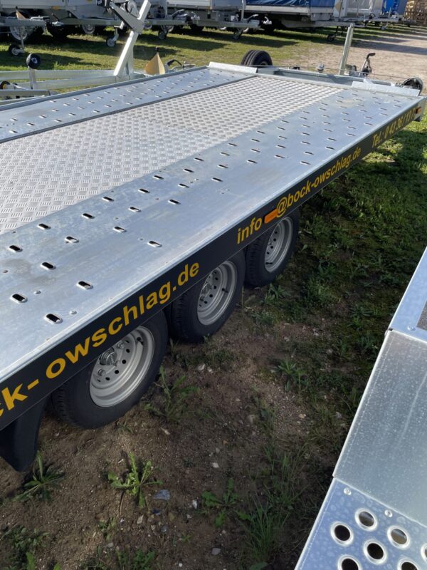 Vermietanhänger Nr. 23 Autotrailer 3-achser, 3,5 t – Bild 7