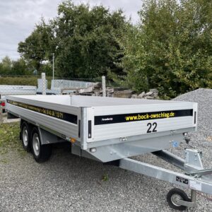 Vermietanhänger Nr. 22 Tandemhochlader 2,5 t