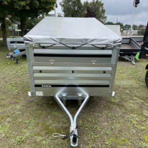 Brenderup 1205 SXLUB, 750 kg, mit Bordwandaufsatz und Flachplane